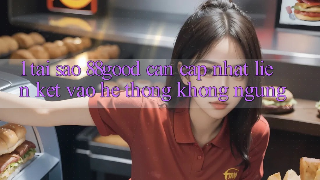 1. Tại Sao 88good Cần Cập Nhật Liên kết Vào Hệ Thống Không ngừng?