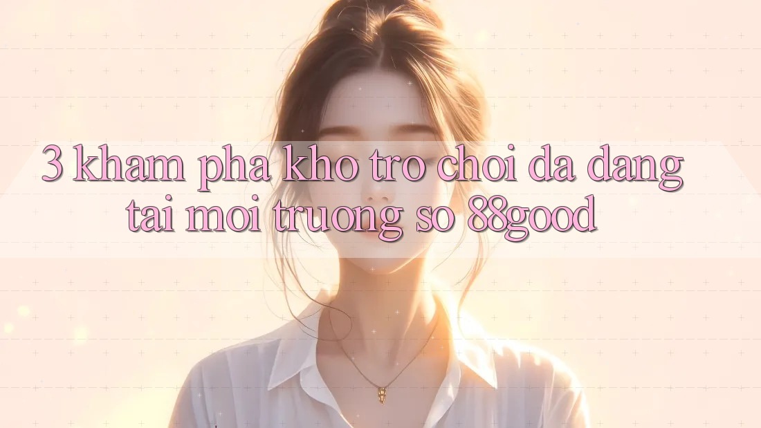 3. Khám Phá Kho Trò chơi Đa Dạng Tại Môi trường số 88good 3. Khám Phá Kho Trò chơi Đa Dạng Tại Môi trường số 88good