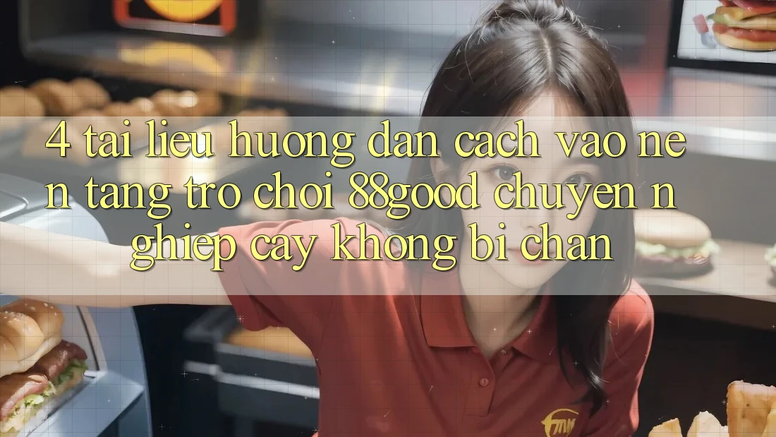 4. Tài liệu hướng dẫn Cách Vào Nền Tảng Trò chơi 88good Chuyên nghiệp cậy, Không Bị Chặn 4. Tài liệu hướng dẫn Cách Vào Nền Tảng Trò chơi 88good Chuyên nghiệp cậy, Không Bị Chặn