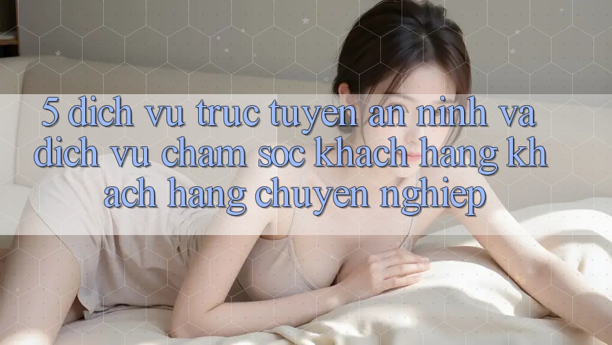 5. Dịch vụ trực tuyến An ninh Và Dịch Vụ Chăm sóc khách hàng Khách Hàng Chuyên Nghiệp
