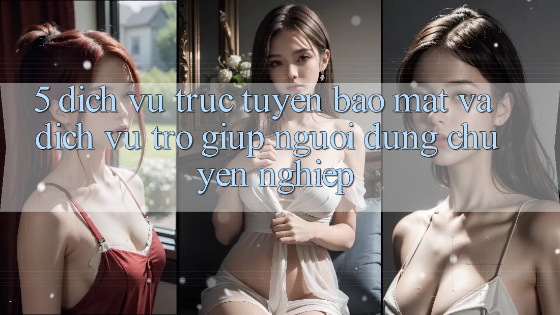 5. Dịch vụ trực tuyến Bảo Mật Và Dịch Vụ Trợ giúp Người dùng Chuyên Nghiệp