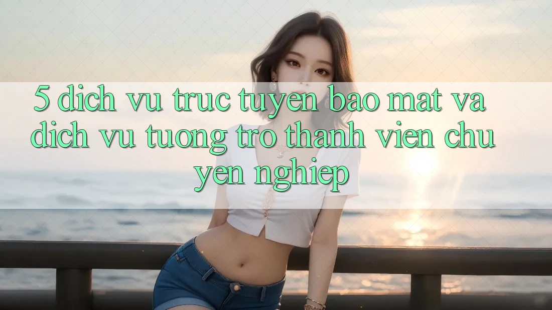 5. Dịch vụ trực tuyến Bảo Mật Và Dịch Vụ Tương trợ Thành viên Chuyên Nghiệp