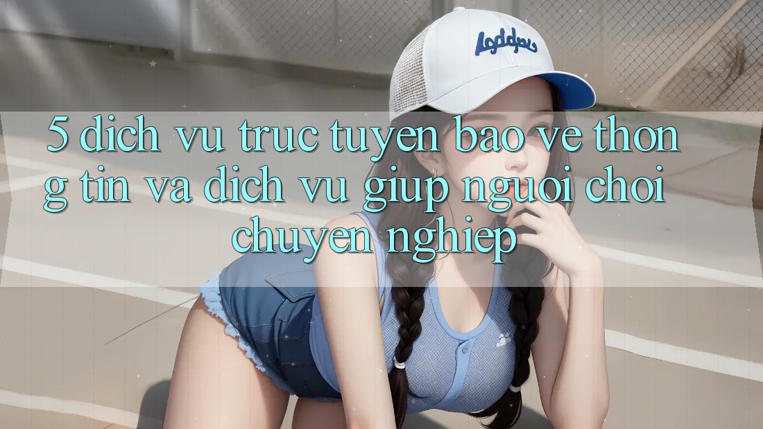 5. Dịch vụ trực tuyến Bảo vệ thông tin Và Dịch Vụ Giúp Người chơi Chuyên Nghiệp