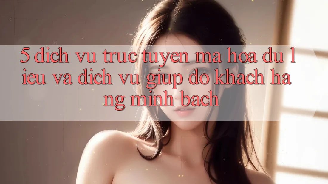 5. Dịch vụ trực tuyến Mã hóa dữ liệu Và Dịch Vụ Giúp đỡ Khách Hàng Minh bạch 5. Dịch vụ trực tuyến Mã hóa dữ liệu Và Dịch Vụ Giúp đỡ Khách Hàng Minh bạch