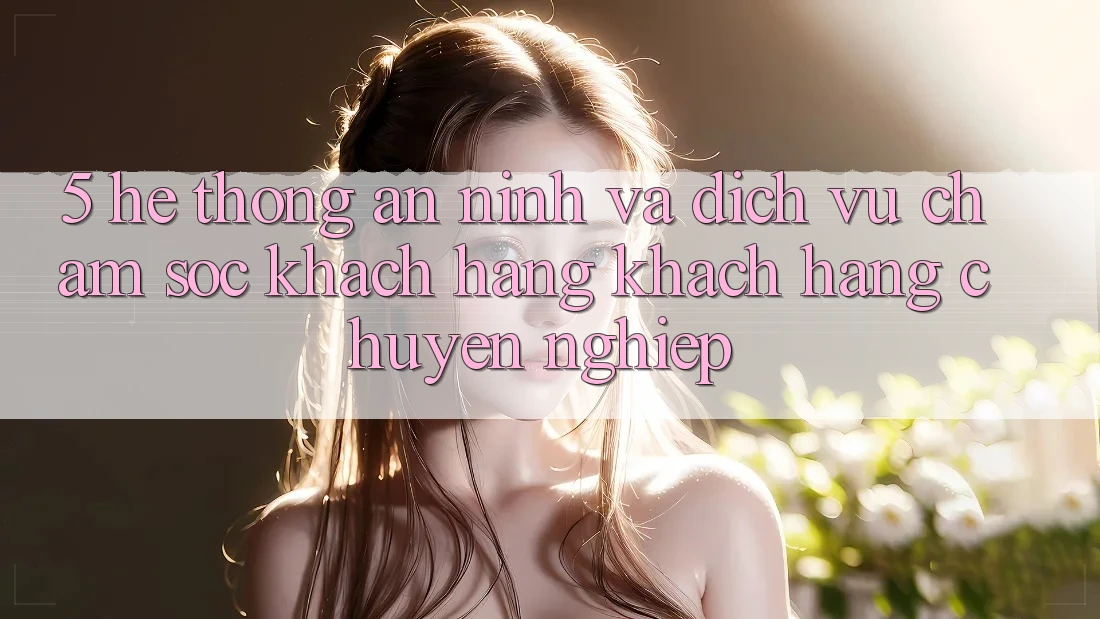 5. Hệ Thống An ninh Và Dịch Vụ Chăm sóc khách hàng Khách Hàng Chuyên Nghiệp