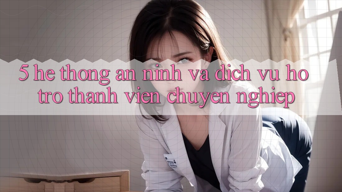 5. Hệ Thống An ninh Và Dịch Vụ Hỗ Trợ Thành viên Chuyên Nghiệp