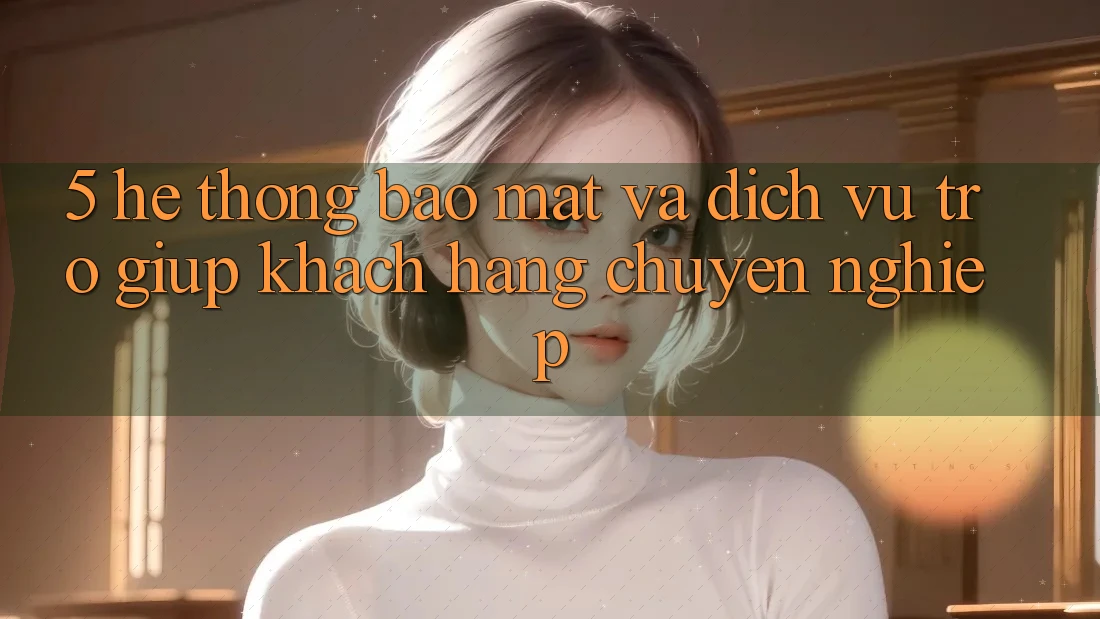 5. Hệ Thống Bảo Mật Và Dịch Vụ Trợ giúp Khách Hàng Chuyên Nghiệp