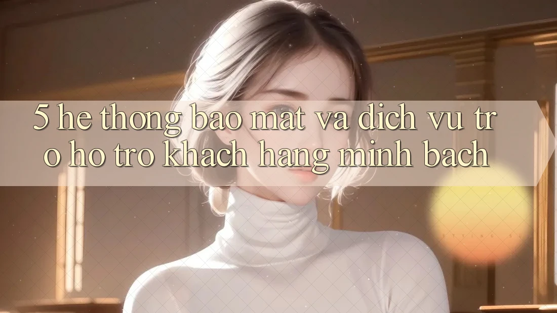 5. Hệ Thống Bảo Mật Và Dịch Vụ Trợ hỗ trợ Khách Hàng Minh bạch