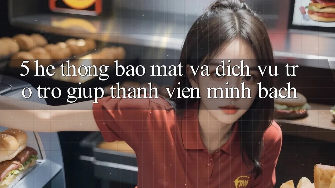 5. Hệ Thống Bảo Mật Và Dịch Vụ Trợ trợ giúp Thành viên Minh bạch