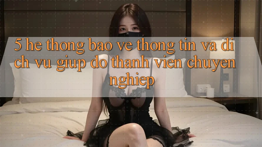 5. Hệ Thống Bảo vệ thông tin Và Dịch Vụ Giúp đỡ Thành viên Chuyên Nghiệp