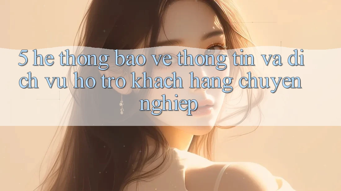 5. Hệ Thống Bảo vệ thông tin Và Dịch Vụ Hỗ Trợ Khách Hàng Chuyên Nghiệp 5. Hệ Thống Bảo vệ thông tin Và Dịch Vụ Hỗ Trợ Khách Hàng Chuyên Nghiệp