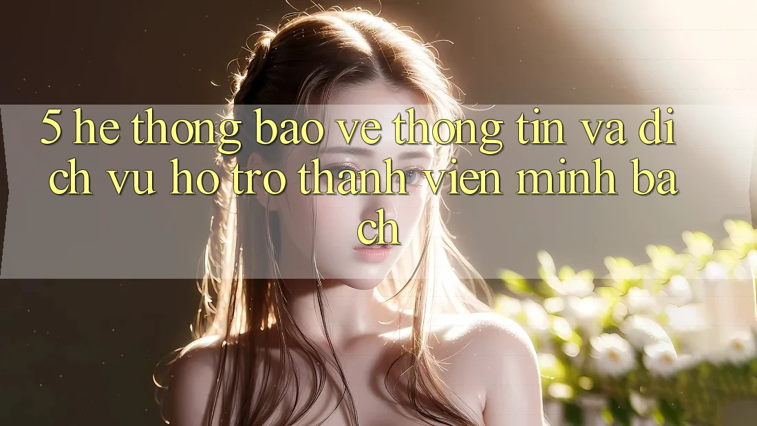 5. Hệ Thống Bảo vệ thông tin Và Dịch Vụ Hỗ Trợ Thành viên Minh bạch