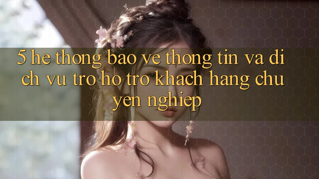 5. Hệ Thống Bảo vệ thông tin Và Dịch Vụ Trợ hỗ trợ Khách Hàng Chuyên nghiệp