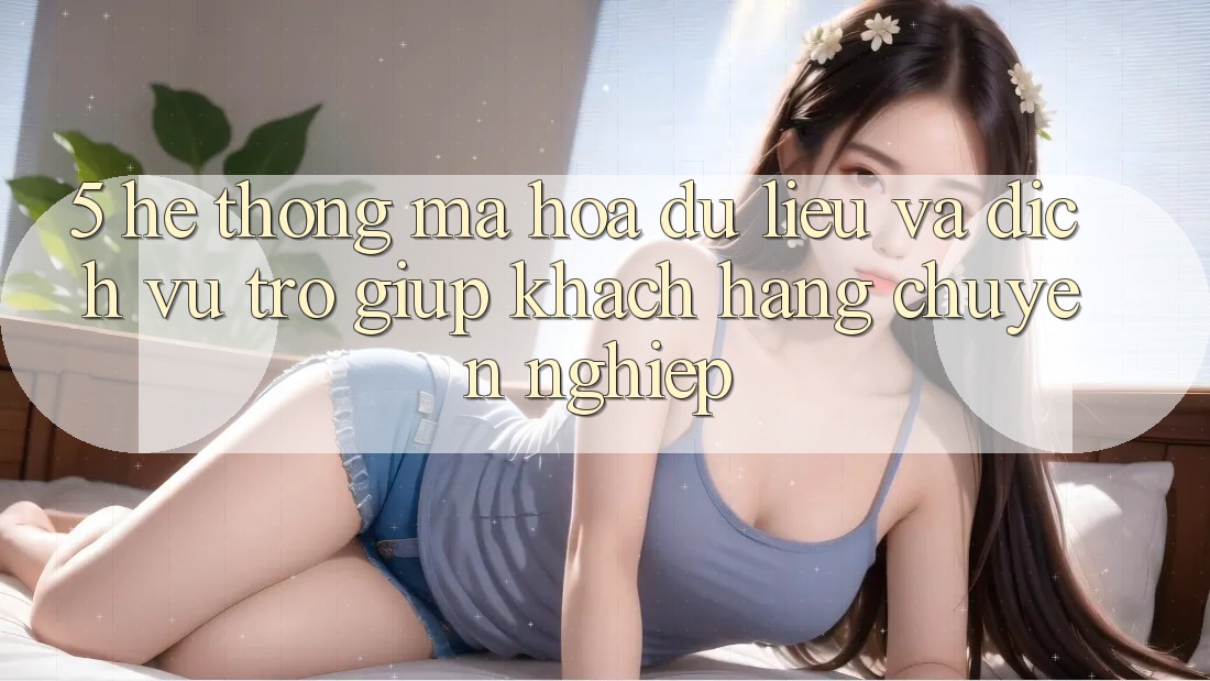 5. Hệ Thống Mã hóa dữ liệu Và Dịch Vụ Trợ giúp Khách Hàng Chuyên Nghiệp 5. Hệ Thống Mã hóa dữ liệu Và Dịch Vụ Trợ giúp Khách Hàng Chuyên Nghiệp
