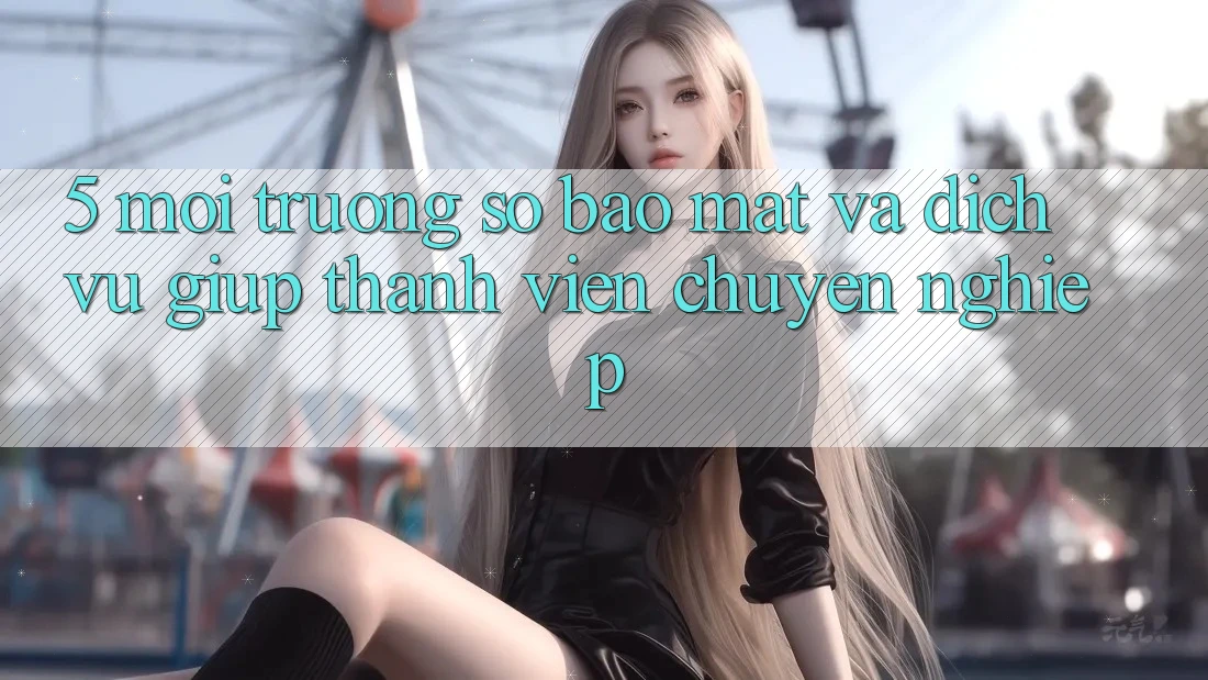 5. Môi trường số Bảo Mật Và Dịch Vụ Giúp Thành viên Chuyên Nghiệp 5. Môi trường số Bảo Mật Và Dịch Vụ Giúp Thành viên Chuyên Nghiệp