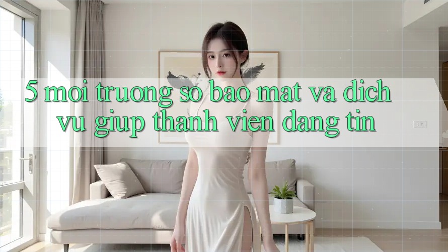 5. Môi trường số Bảo Mật Và Dịch Vụ Giúp Thành viên Đáng tin 5. Môi trường số Bảo Mật Và Dịch Vụ Giúp Thành viên Đáng tin