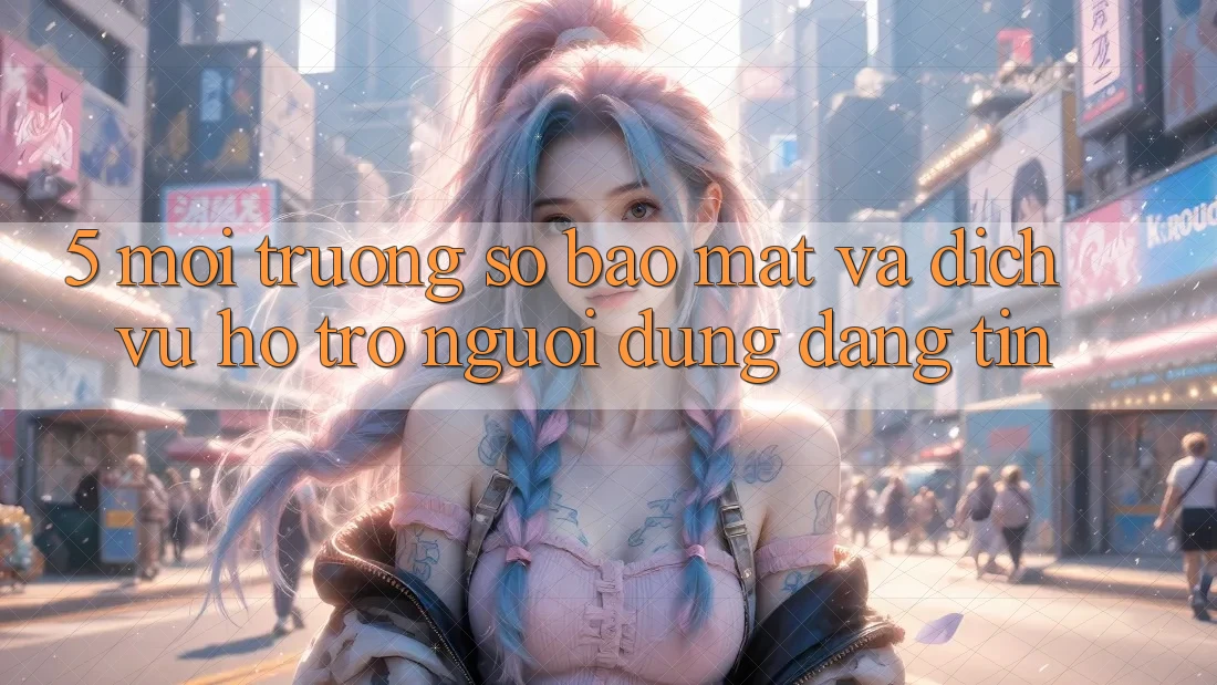5. Môi trường số Bảo Mật Và Dịch Vụ Hỗ Trợ Người dùng Đáng tin