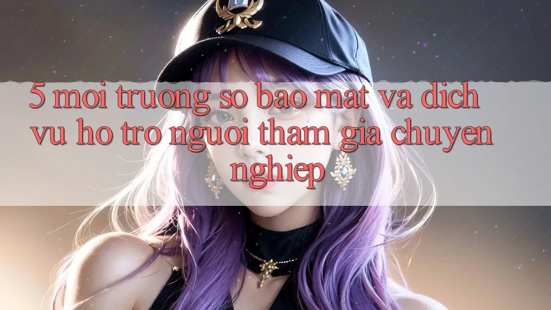 5. Môi trường số Bảo Mật Và Dịch Vụ Hỗ Trợ Người tham gia Chuyên Nghiệp