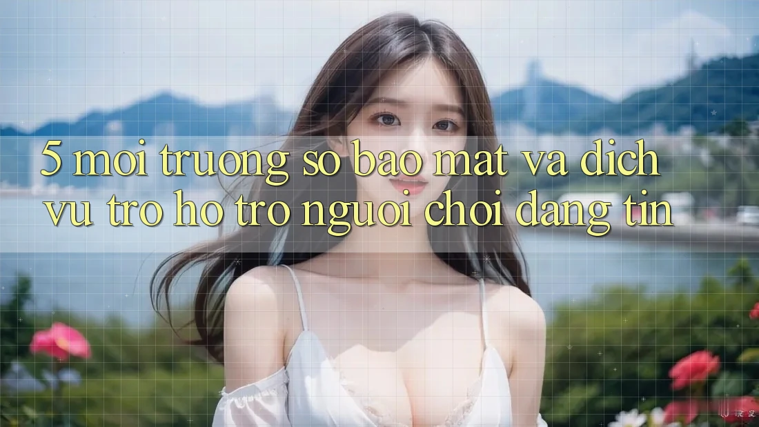 5. Môi trường số Bảo Mật Và Dịch Vụ Trợ hỗ trợ Người chơi Đáng tin 5. Môi trường số Bảo Mật Và Dịch Vụ Trợ hỗ trợ Người chơi Đáng tin