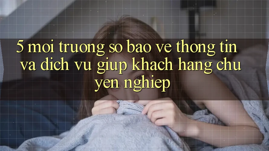 5. Môi trường số Bảo vệ thông tin Và Dịch Vụ Giúp Khách Hàng Chuyên Nghiệp