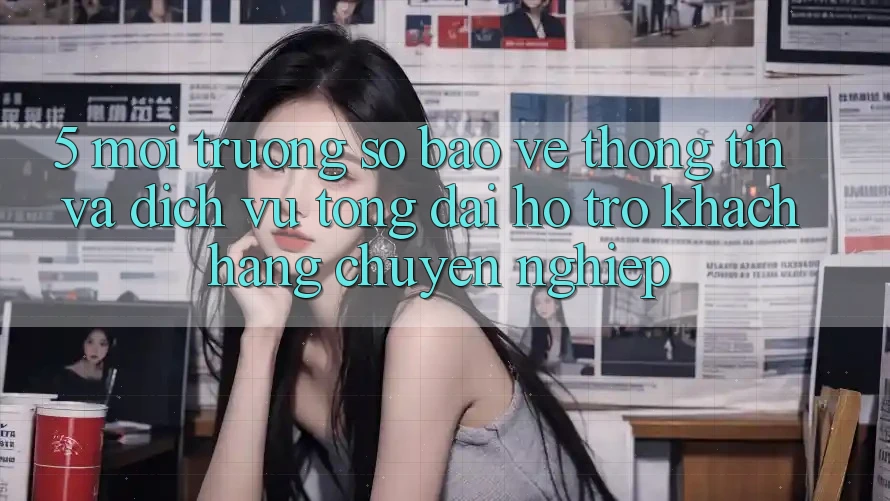 5. Môi trường số Bảo vệ thông tin Và Dịch Vụ Tổng đài hỗ trợ Khách Hàng Chuyên Nghiệp