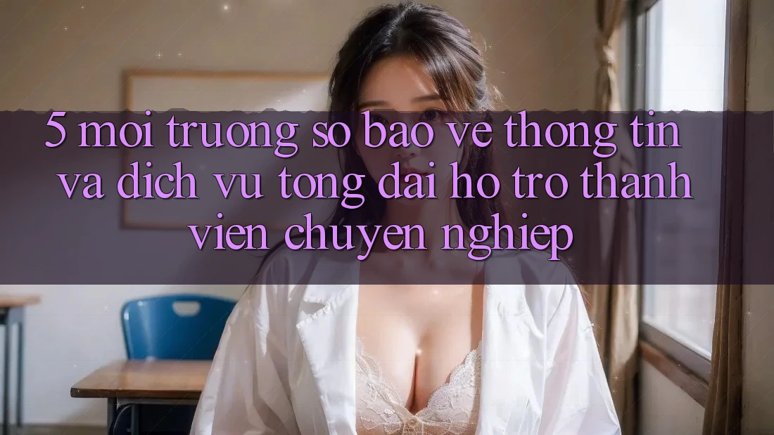 5. Môi trường số Bảo vệ thông tin Và Dịch Vụ Tổng đài hỗ trợ Thành viên Chuyên Nghiệp