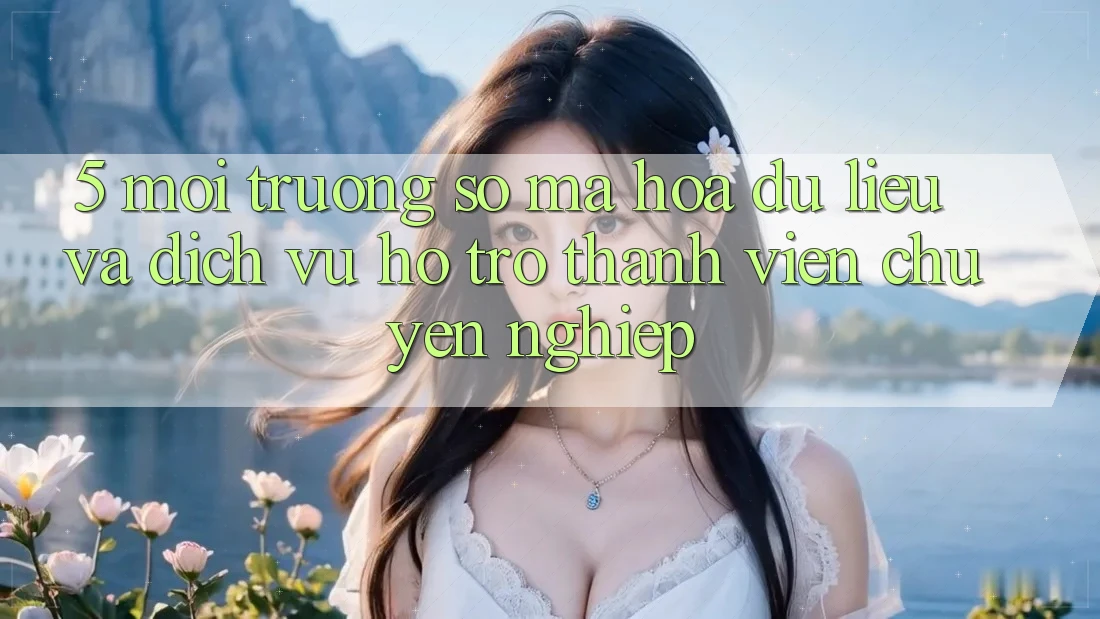 5. Môi trường số Mã hóa dữ liệu Và Dịch Vụ Hỗ Trợ Thành viên Chuyên Nghiệp 5. Môi trường số Mã hóa dữ liệu Và Dịch Vụ Hỗ Trợ Thành viên Chuyên Nghiệp