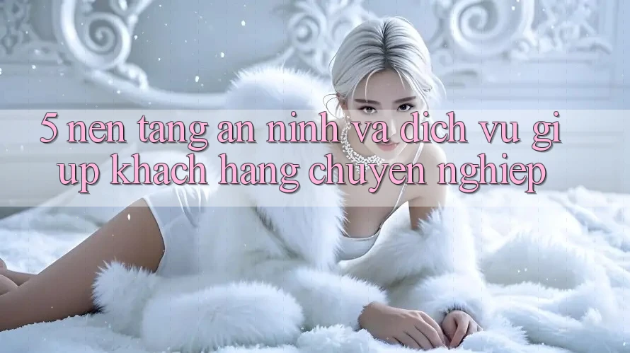 5. Nền tảng An ninh Và Dịch Vụ Giúp Khách Hàng Chuyên Nghiệp 5. Nền tảng An ninh Và Dịch Vụ Giúp Khách Hàng Chuyên Nghiệp
