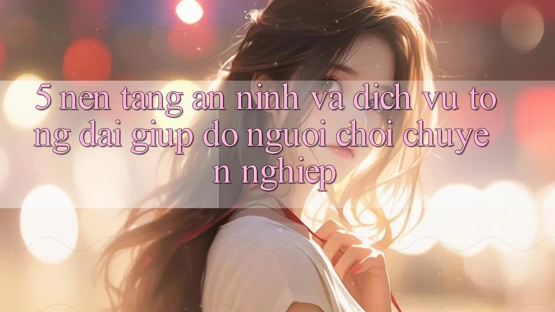 5. Nền tảng An ninh Và Dịch Vụ Tổng đài giúp đỡ Người chơi Chuyên Nghiệp 5. Nền tảng An ninh Và Dịch Vụ Tổng đài giúp đỡ Người chơi Chuyên Nghiệp