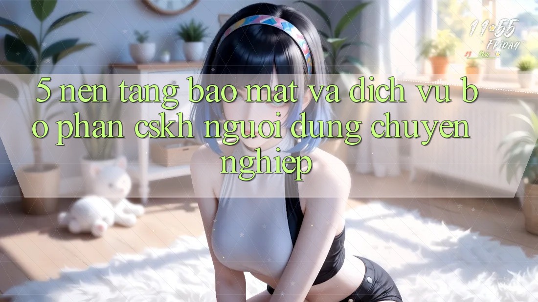 5. Nền tảng Bảo mật Và Dịch Vụ Bộ phận CSKH Người dùng Chuyên Nghiệp