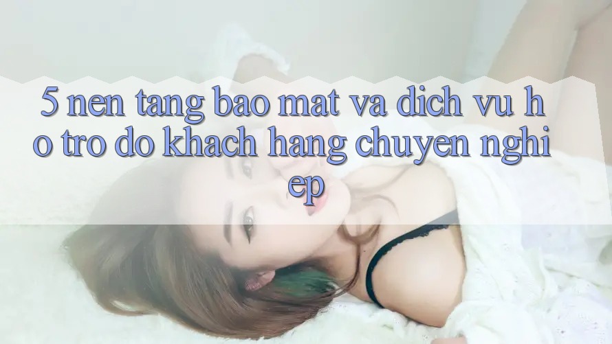 5. Nền tảng Bảo Mật Và Dịch Vụ Hỗ trợ đỡ Khách Hàng Chuyên Nghiệp