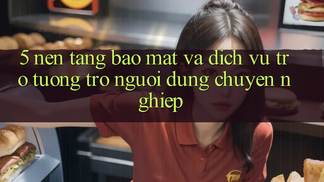 5. Nền tảng Bảo Mật Và Dịch Vụ Trợ tương trợ Người dùng Chuyên Nghiệp 5. Nền tảng Bảo Mật Và Dịch Vụ Trợ tương trợ Người dùng Chuyên Nghiệp