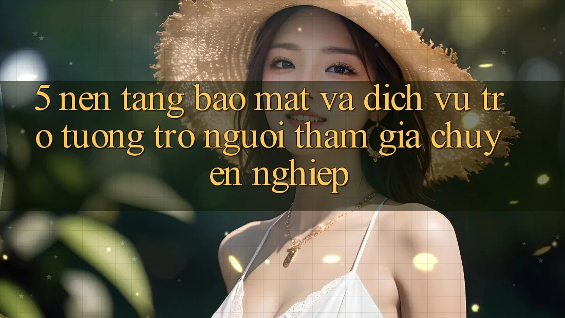 5. Nền tảng Bảo Mật Và Dịch Vụ Trợ tương trợ Người tham gia Chuyên Nghiệp