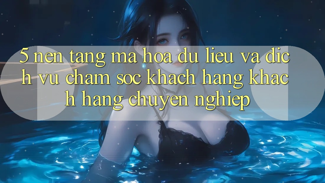 5. Nền tảng Mã hóa dữ liệu Và Dịch Vụ Chăm sóc khách hàng Khách Hàng Chuyên Nghiệp