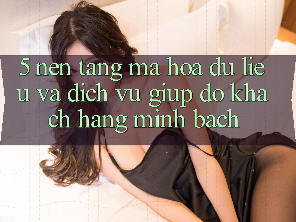 5. Nền tảng Mã hóa dữ liệu Và Dịch Vụ Giúp đỡ Khách Hàng Minh bạch