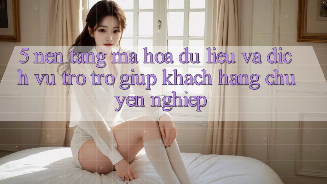 5. Nền tảng Mã hóa dữ liệu Và Dịch Vụ Trợ trợ giúp Khách Hàng Chuyên Nghiệp 5. Nền tảng Mã hóa dữ liệu Và Dịch Vụ Trợ trợ giúp Khách Hàng Chuyên Nghiệp