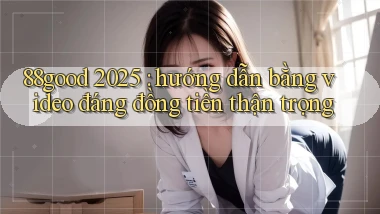 88good 2025 hướng dẫn bằng video đáng đồng tiền thận trọng