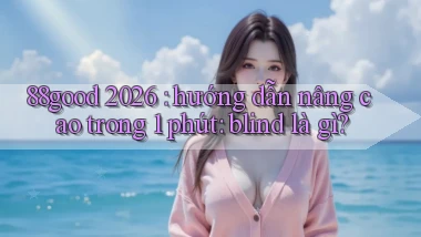 88good 2026 hướng dẫn nâng cao trong 1 phút blind là gì