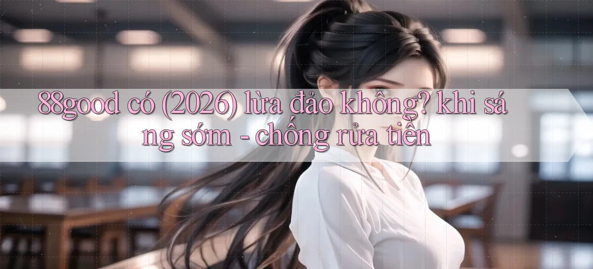 88good có (2026) lừa đảo không khi sáng sớm   chống rửa tiền