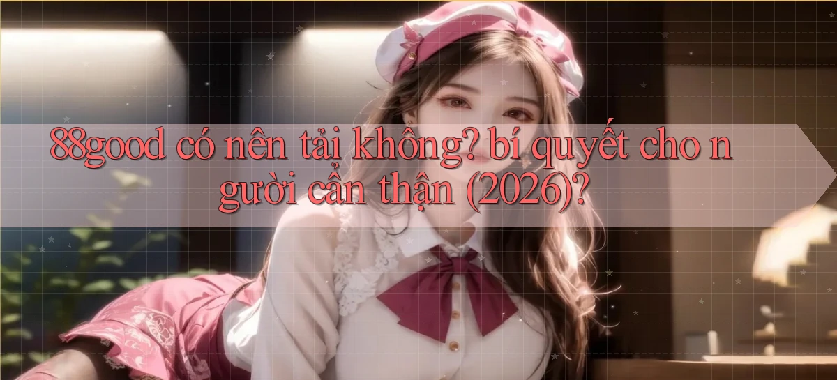 88good có nên tải không bí quyết cho người cẩn thận (2026)