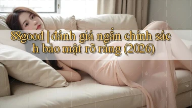 88good đánh giá ngắn chính sách bảo mật rõ ràng (2026)
