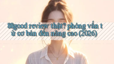 88good review thật phỏng vấn từ cơ bản đến nâng cao (2026)