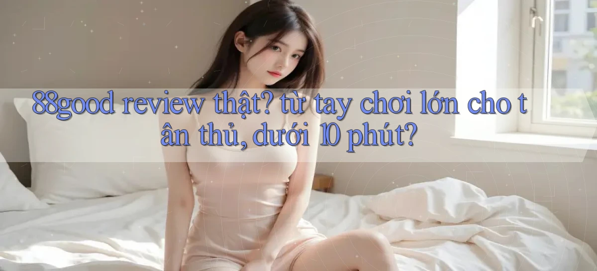 88good review thật từ tay chơi lớn cho tân thủ, dưới 10 phút
