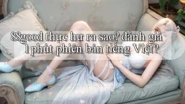 88good thực hư ra sao đánh giá 1 phút phiên bản tiếng Việt