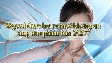 88good thực hư ra sao không quảng cáo phiên bản 2027