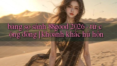 bảng so sánh 88good 2026   từ cộng đồng khoảnh khắc hú hồn