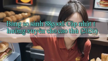 bảng so sánh 88good cập nhật thường xuyên cho cao thủ (2026)