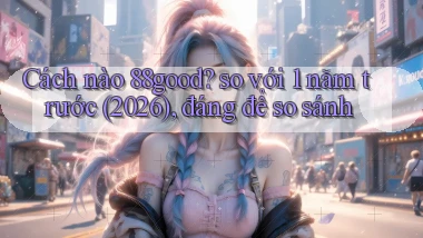 Cách nào 88good so với 1 năm trước (2026), đáng để so sánh