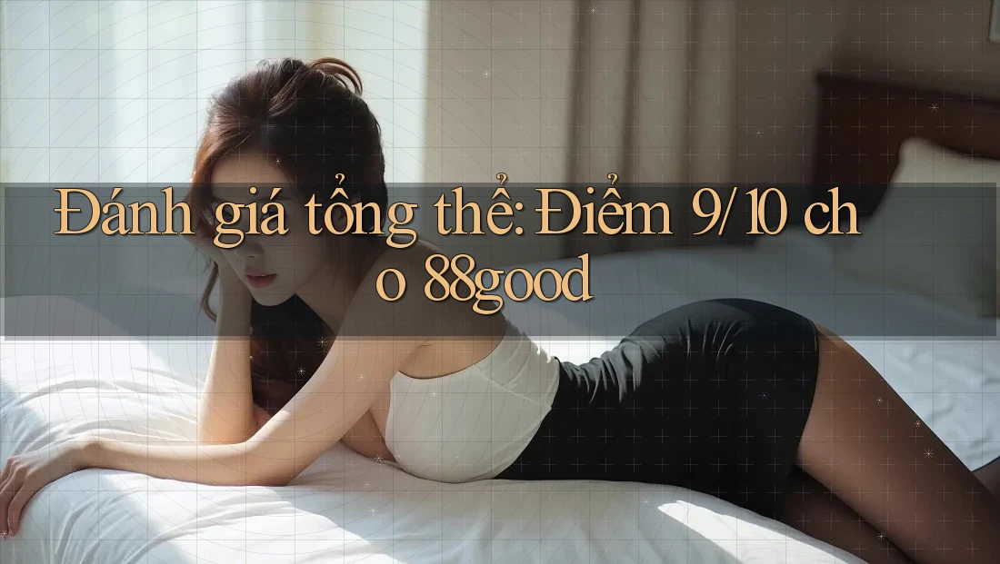 Đánh giá tổng thể: Điểm 9/10 cho 88good Đánh giá tổng thể: Điểm 9/10 cho 88good
