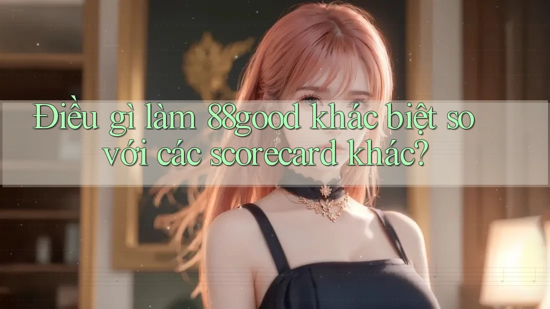 Điều gì làm 88good khác biệt so với các scorecard khác? Điều gì làm 88good khác biệt so với các scorecard khác?